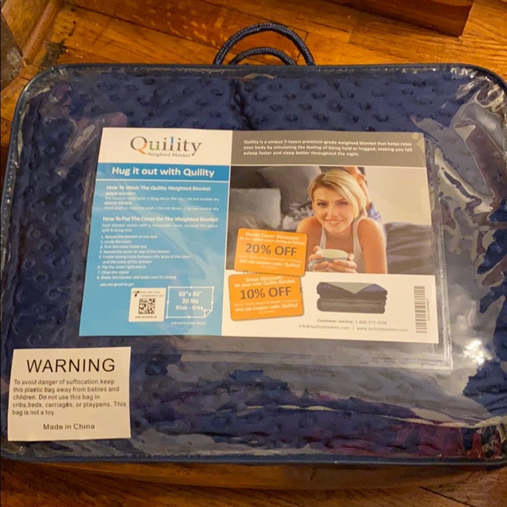 Quality weighted blanket